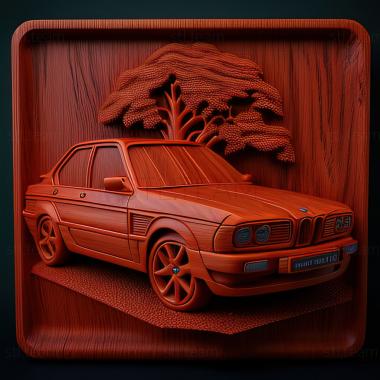 3D model BMW E34 (STL)